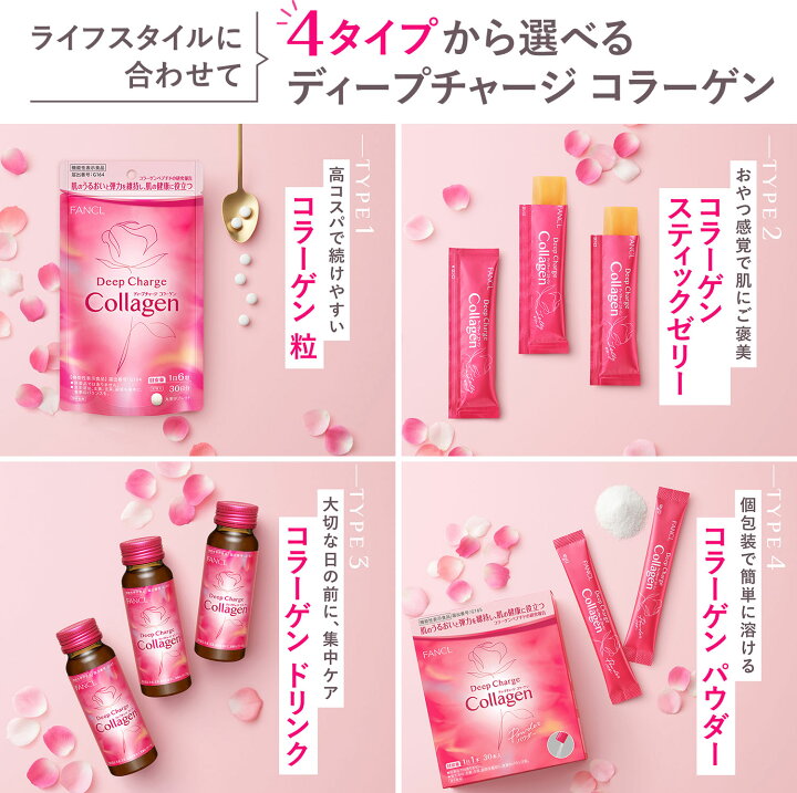 楽天市場】ディープチャージ コラーゲン＜機能性表示食品  