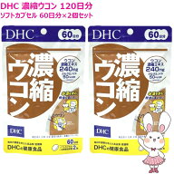 【賞味期限2029年01月・2個セット】DHC 濃縮ウコン 120日分 60日分×2個セット クルクミン 肝機能 サプリ…