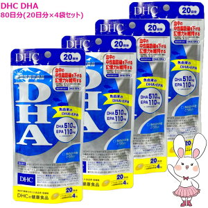 �y�������K�i�E4�Z�b�g�E�ܖ�����2028�N7���ȍ~�zDHC DHA 80���i20����×4�܃Z�b�g) DHC�T�v�������g ���N