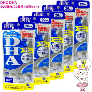 �y�������K�i�E5�Z�b�g�E�ܖ�����2028�N7���ȍ~�zDHC DHA 100���i20����×5�܃Z�b�g) DHC�T�v�������g ���N