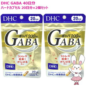 �y�ܖ�����2029�N2���E2�Z�b�g�zDHC �M���o GABA 40���� 20����×2�Z�b�g �T�v�������g ���N�H�i ���N�T�v�� ���e�T�v�� �X�g���X �f�B�[�G�C�`�V�[
