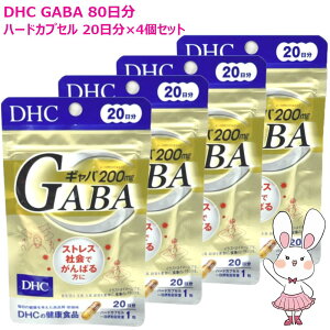 �y�ܖ�����2029�N2���E4�Z�b�g�zDHC �M���o GABA 80���� 20����×4�Z�b�g �T�v�������g ���N�H�i ���N�T�v�� ���e�T�v�� �X�g���X �f�B�[�G�C�`�V�[