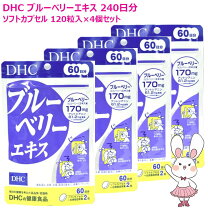 楽天市場】dhc ブルーベリーエキス 60日分 120粒の通販