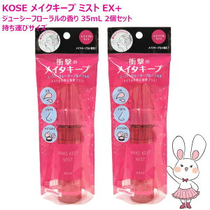 �y�������K�i�E2�Z�b�g�zKOSE �R�[�Z�[ ���C�N �L�[�v �~�X�g EX + 35mL ×2�Z�b�g �g���C�A���E�����^�уT�C�Y �W���[�V�[�t���[���� ���C�N�A�b�v �d�グ�p���[�V���� ���ϐ� �X�v���[