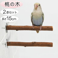 インコ セキセイインコ ボタンインコ マメルリハ キンカチョウ 止まり木 小型インコ 桃の木 ステップ 鳥…