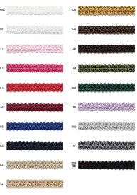 レーヨンブレード（幅 :約11mm）《価格は1mのお値段です・巻単位購入50%オフ・1巻＝50m》（No.111-300)