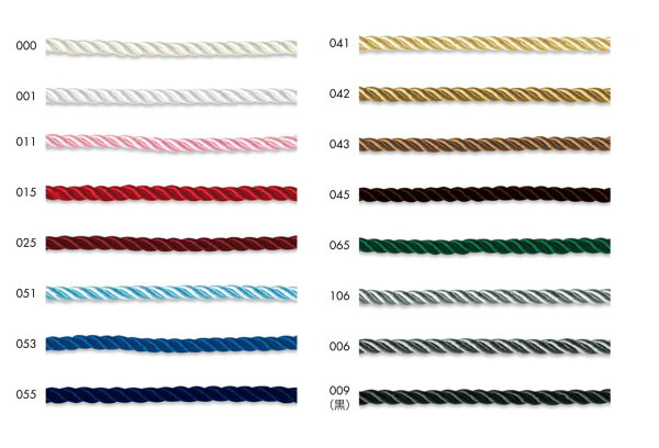 楽天市場 コード ひも ツイストコード 撚りひも 121 34 レーヨンツイストコード ファンシーステーションmay
