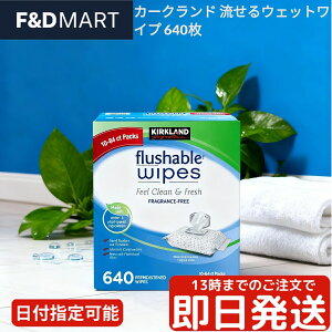 RXgR J[NhVOl`[ gCɗ EFbgCv 640 (64×10) ӂ Ԃ  ybg |V[g   e ܂Ƃߔ KIRKLAND SIGNATURE Flushable Wipes