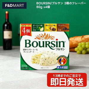 5%OFFN[|E|Cg2{uT `[Y 3 t[o[ A\[g 80g x 4 Zbg BOURSIN tXY tbV`[Y K[bNn[u ybp[ GVbg`Cu ܂