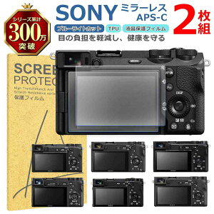 SONY �~���[���X APS-C �t�� �ی� �t�B���� 2���Z�b�g �u���[���C�g�J�b�g TPU �݊� ���@�� ��6700 ��6600 ��6500 ��6400 �Ή� ��� �V�[�g �V�[�� ���� �L�Y ���� �h�~ �Ռ��z��