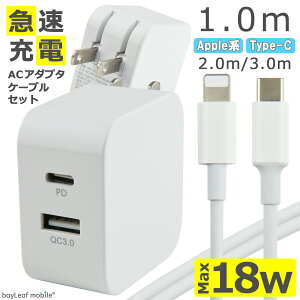 PD [d USB TypeA TypeC 18W P[u Zbg }[d ^CvC Type-C QC3.0 Power DeliveryΉ AC A_v^ d [d ܂肽 RZg iPhone iPad X}z ^ubg Android eΉ RpNg 