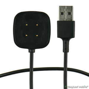 Fitbit Versa3 Sense [d P[u A_v^ tBbgrbg }[d ϋv fh~ USBP[u [d 30cm ݊i