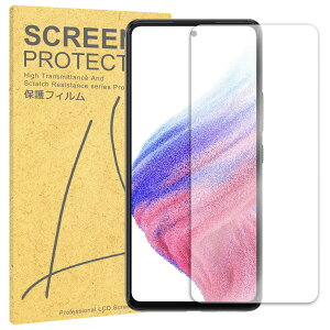 Galaxy A53 tB SC-53C SCG15 TPU tB t tB ȒP \t Ȉ TX MNV[A53 TPU یtB یV[g یV[ tB V[g Uh~  LY   R