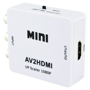 RCA to HDMI ϊ A_v^ R|Wbg RlN^ AV P[u ϊ@ Ro[^[ 3F s    AiO er ^  PS2 Q[@ 1080/720P؂ւ