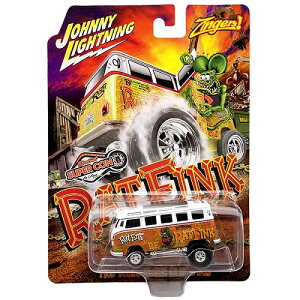 �_�C�L���X�g���^�� 1:64 Rat Fink 1965 VW Samba Bus Zinger - SUPERCON Exclusive - ���b�g�t�B���N �~�j�J�[ �A���g�C �A�����J�� �G�� �C���e���A �u�� �� ��������