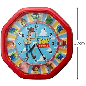 リズム時計工業 ディズニー トイ・ストーリー からくり掛け時計 4MH440MC01 ウォールクロック メロディ 子ども部屋 トイストーリー ウッディ バズ エイリアン からくり 送料無料