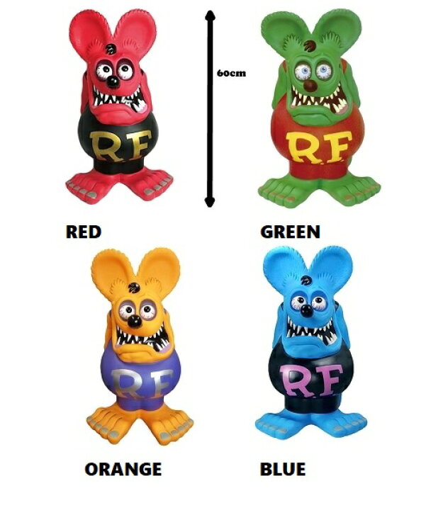 楽天市場】ラットフィンク ジャンボ コインバンク 貯金箱 バンク RAT  