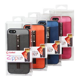 Zipper Wallet Case iPhone5 iphoneSE ケース ジッパー 【アウトレット】