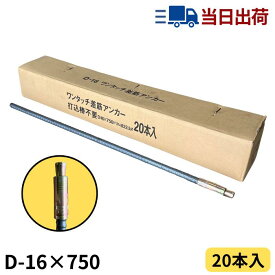 ワンタッチ差筋アンカー D16-750 (20本入)