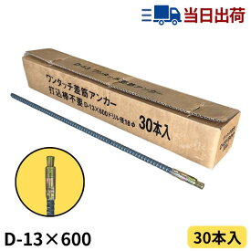 ワンタッチ差筋アンカー D13-600 (30本入)