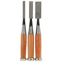 与板利器 利一 追入のみ 3本組 9mm/15mm/24mm のみ ノミ 穴掘り 溝彫 木工