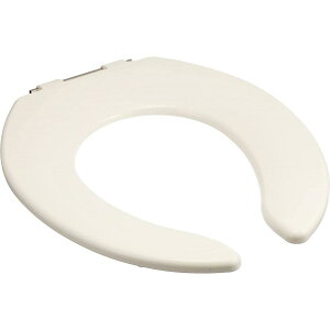 TOTO 前割れ ふたなし 普通便座 パステルアイボリー TC1R#SC1 レギュラーサイズ トイレ 下面施工