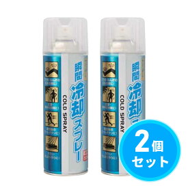 【在庫有・即納】【まとめ買い】協和インターナショナル 瞬間冷却スプレー お徳用 500ml×2本セット コールドスプレー クールダウン アイシング
