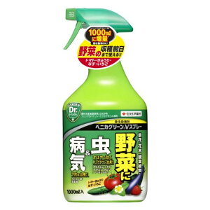 【送料無料】住友化学園芸 ベニカグリーンVスプレー 1000ml 園芸用殺虫スプレー 病害虫 アブラムシ うどんこ病 ハダニ