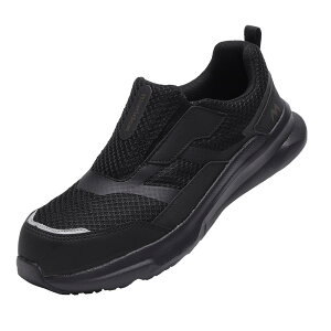 マルゴ 丸五 マンダムLight EZ ブラック 23cm #790 作業靴 ワークシューズ 安全靴 幅広 樹脂先芯 4E相当