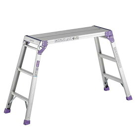 【在庫有・即納】足場台 洗車台 踏み台 踏台 作業台 洗車 大掃除 高所作業 アルミ洗車台 アルミ踏み台 アルミ足場台3段 PXGV910FK アルインコ(ALINCO)