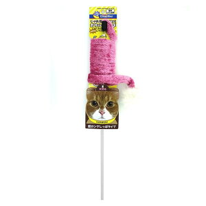 【在庫有・即納】ドギーマン 猫 おもちゃ じゃれ猫 尾ながオドリ おサルのしっぽ 猫じゃらし 長い ねこ 運動不足解消 キャティーマン