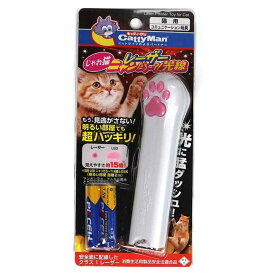 ドギーマン 猫用おもちゃ じゃれ猫 レーザーニャンだろ～？！光線 電池式 ねこ キャティーマン