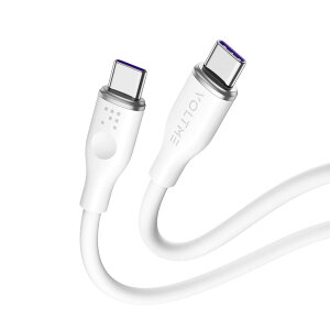 VOLTME {g~[ [dP[u USB-CUSB-C 1m PD Ή zCg 5AE100W f[^] }[d VRP[u CtoC C2140