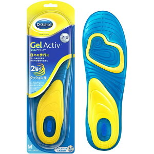 Dr Scholl(ドクターショール) 快適インソール Gel Activ エブリデイ M 25.5-29.5cm 毎日の歩行を快適に インソール 中敷き 靴 消臭効果