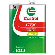 【在庫有・即納】　カストロール エンジンオイル GTX 10W-30 4L 4輪ガソリン/ディーゼル車両用スタンダー…