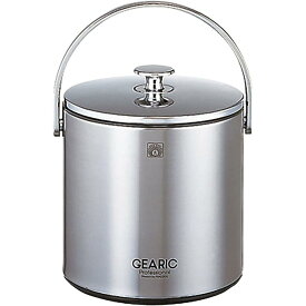 【在庫有・即納】ピーコック アイスペール 1.6L IBS-A160 日本製　ステンレス製トング付き 氷入れ 保存容器 アイスバケット