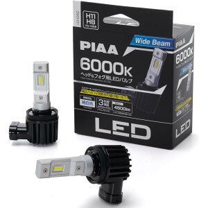 y݌ɗLE[zPIAA LEH262 wbhCg/tHOvp LED 6000K Rg[[Xou H8 H9 H11 H16 4500m ԌΉ 12V 17W