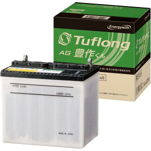 【在庫有・即納】 Tuflong (タフロング) 国産車バッテリー 農業機械用 (Tuflong AG 豊作くん) AGA 30A19L エナジーウィズ