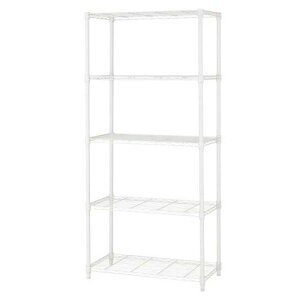 �y�݌ɗL�E���[�z�h�E�V�V�� �G���\�� �X�`�[�����b�N ��80cm 5�i ���~�i�X���e �I�[�v�����b�N �z���C�g ��81×���s41×����174cm EHE80185WH �V���� �������