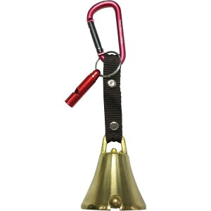 中林製作所 冒険倶楽部 消音熊よけ鈴&ホイッスル AYH-2 熊鈴 熊よけベル 山登り トレッキング 山菜取り 登山 農作業