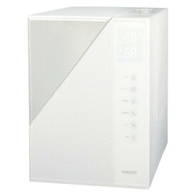 【在庫有・即納】山善 加湿器 ヒーター付ハイブリット式 MZH-L501(W) タンク容量5L 【適用床面積 木造約7畳/プレハブ約11畳】加湿量調整3段階 切タイマー