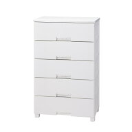 【在庫有・即納】天馬 フィッツチェスト 5段 6505 Fits 幅65×奥行41×高さ105cm ホワイト
