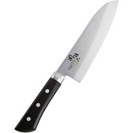 【在庫有】貝印 関孫六 茜 三徳包丁 165mm AE2905 ステンレス3層鋼 日本製　右利き・左利き兼用 食洗機対…
