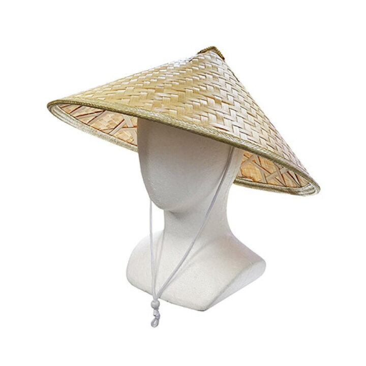 楽天市場】【在庫有・即納】竹傘帽子 竹製帽子 竹編み 編み笠 菅笠 