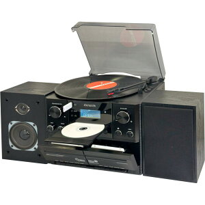 �y�݌ɗL�E���[�z�A�C�� aiwa audio -G MCA1 �}���`�R���| �u���b�N GAA4-MCA0001(BK) Bluetooth ���R�[�h CD �J�Z�b�g