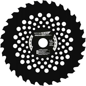 ���V EARTH MAN BLACK 18V�M�A �u���V���X3WAY�O���X�g���}�[ SL-BGGT185-A ��p �`�b�v�\�[ 185mm×30P ���a20mm �ւ��n ������`�b�v�\�[