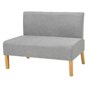 【I】 萩原(Hagihara) FL-8615NA-LGY ダイニングソファ2P 新生活 インテリア 家具おしゃれ