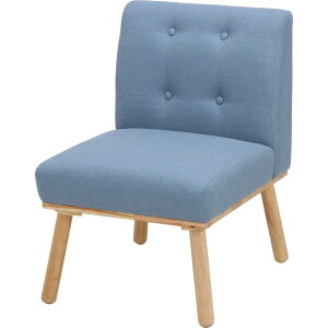 【I】不二貿易 NSダイニングソファ 1P ヘームルブルー 新生活【代引不可/北海道・沖縄・離島不可】