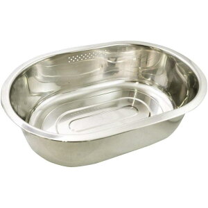 貝印 KAI DF1511 洗い桶 小判型 ゴム脚 付き 小 New Cook Day