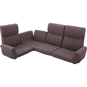 【I】東谷 Azumaya ファンクションソファ ブラウン LSS-11BR 新生活 おしゃれ 模様替え 映え【代引不可/北海道・沖縄・離島不可】